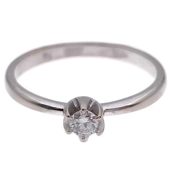 Кольцо из золота 585 пробы с бриллиантом