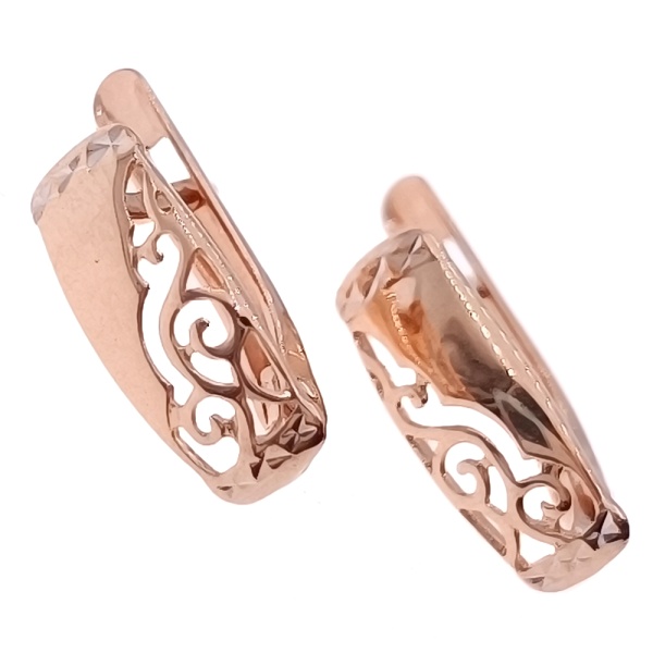 Серьги из золота 585 пробы