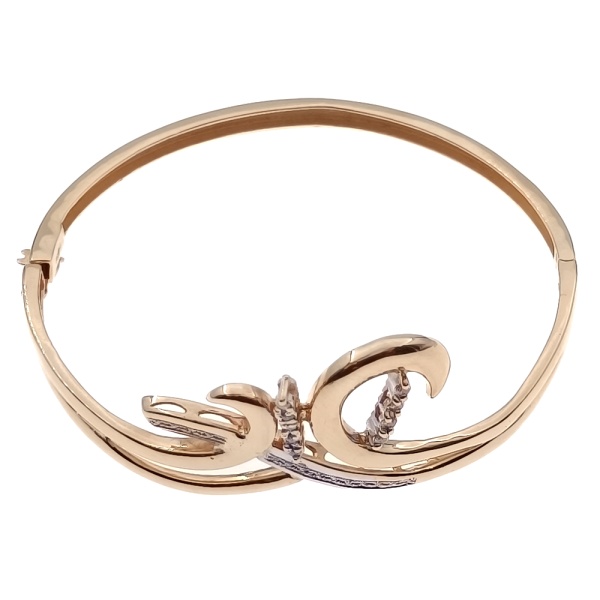 Браслет из золота 585 пробы с бриллиантами