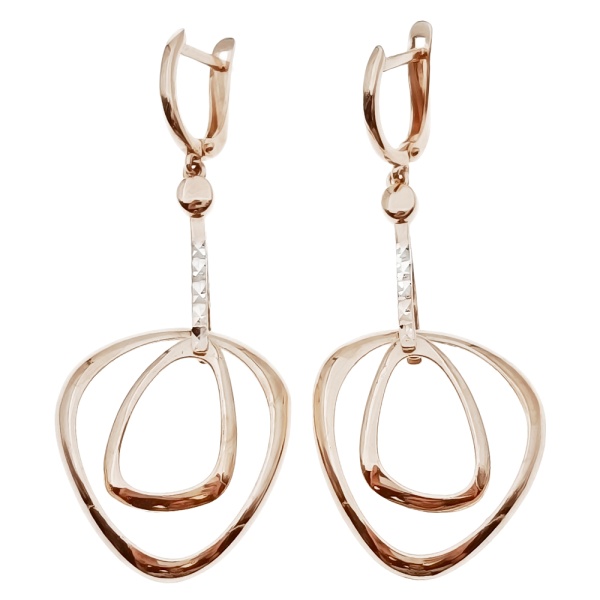 Серьги из золота 585 пробы