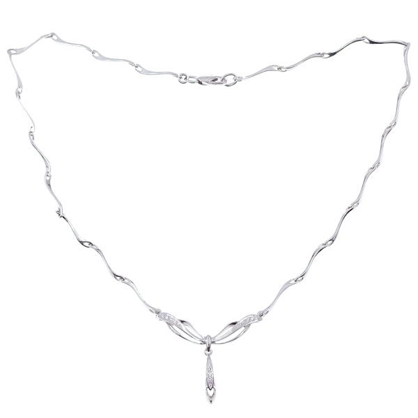 Колье из золота 585 пробы с бриллиантами