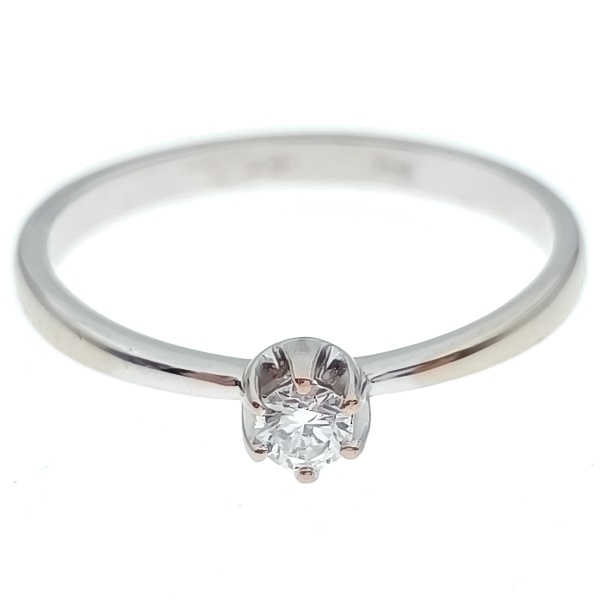 Кольцо из золота 585 пробы с бриллиантом