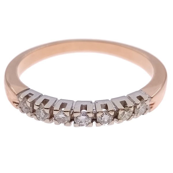 Кольцо из золота 585 пробы с бриллиантами