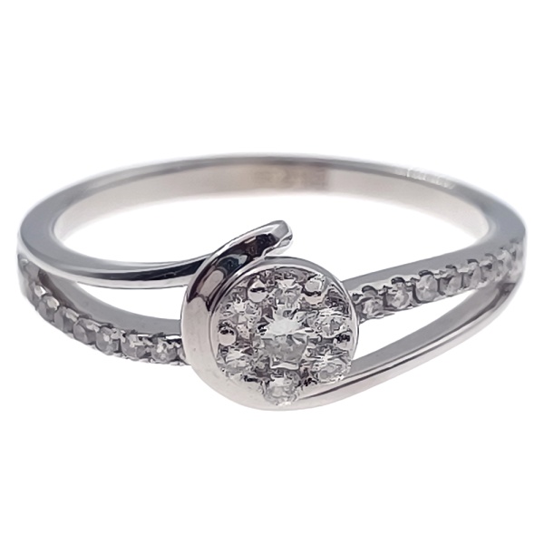 Кольцо из золота 585 пробы с бриллиантами