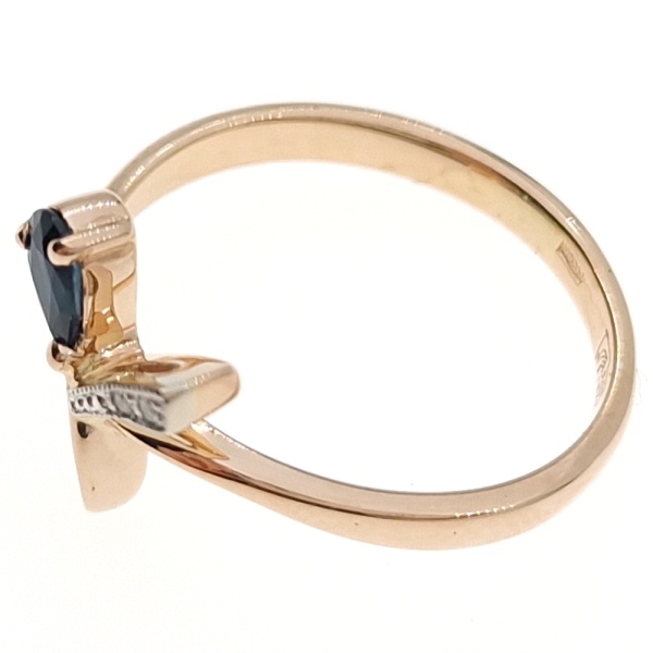 Кольцо из золота 585 пробы с бриллиантами