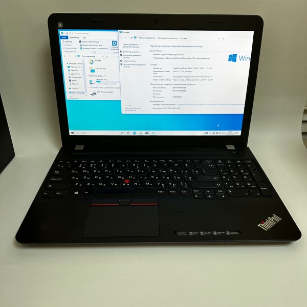 Ноутбук Lenovo ThinkPad E550 15,6"/ Core i3 4005U/ 8 Гб/ SSD 256 Гб