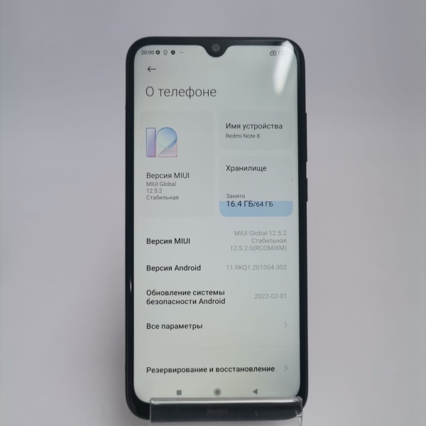 Мобильный телефон Xiaomi Redmi Note 8, 4/64 ГБ