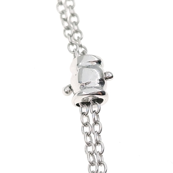 Колье из золота 750 пробы с фианитом