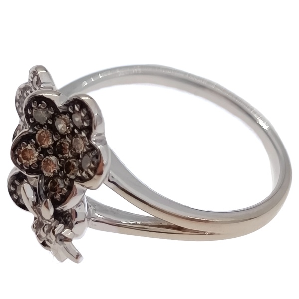 Кольцо из золота 585 пробы с бриллиантами