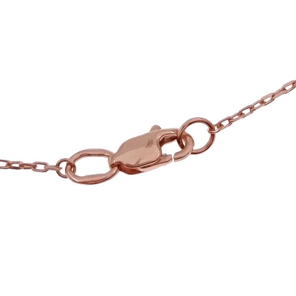 Колье из золота 585 пробы с фианитом