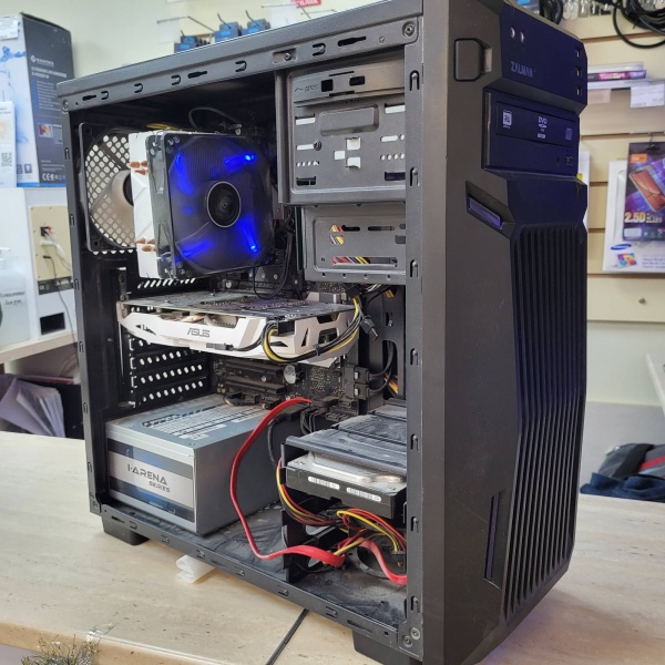 Системный блок Zalman Intel Core i5-8400/ 16 Гб/ GTX 1060 6GB\ssd 256 gb