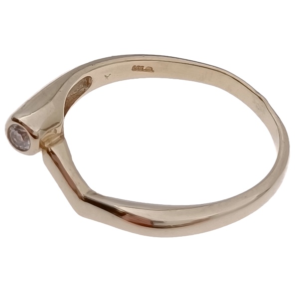 Кольцо из золота 585 пробы с бриллиантом