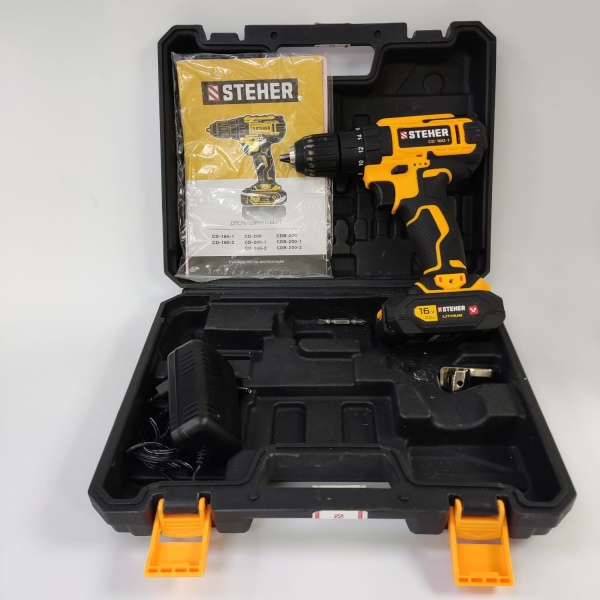 Шуруповерт STEHER CD-160-1