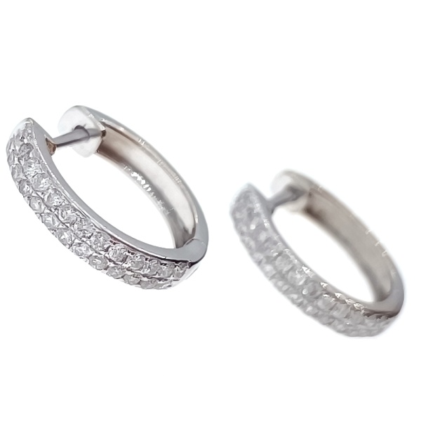 Серьги из золота 585 пробы с бриллиантами