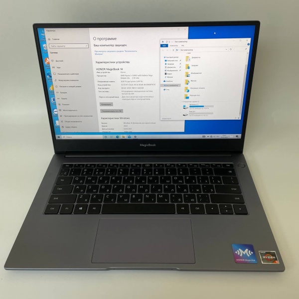 Ноутбук Honor MagicBook 14 Nbl-WAQ9HNR / AMD Ryzen 5 3500U/ 8 Гб/ ssd 256 Гб